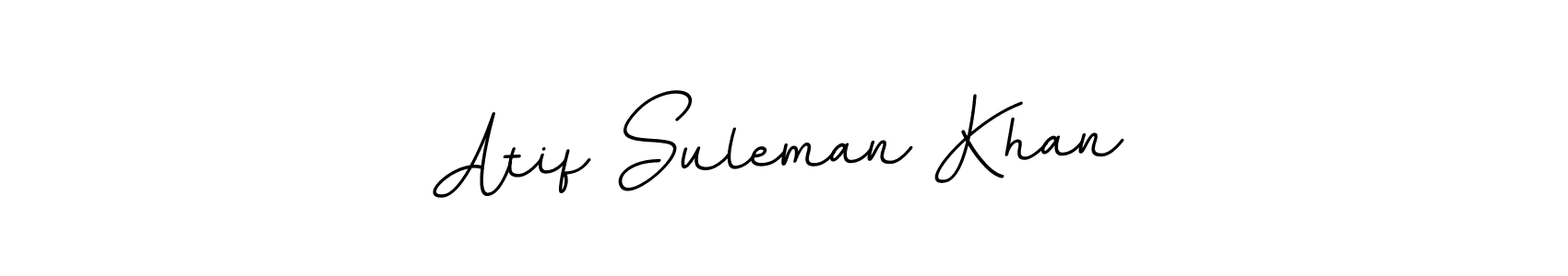 Atif Suleman Khan stylish signature style. Best Handwritten Sign (BallpointsItalic-DORy9) for my name. Handwritten Signature Collection Ideas for my name Atif Suleman Khan. Atif Suleman Khan signature style 11 images and pictures png