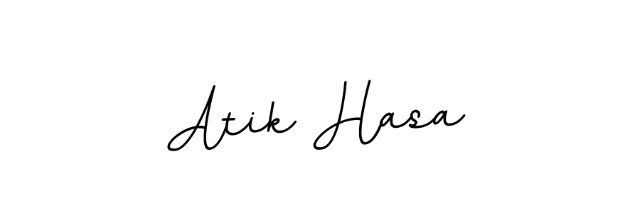 Atik Hasa stylish signature style. Best Handwritten Sign (BallpointsItalic-DORy9) for my name. Handwritten Signature Collection Ideas for my name Atik Hasa. Atik Hasa signature style 11 images and pictures png