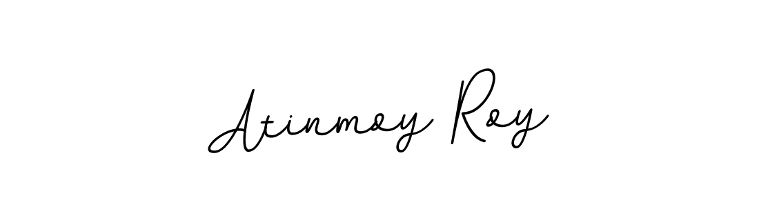 Use a signature maker to create a handwritten signature online. With this signature software, you can design (BallpointsItalic-DORy9) your own signature for name Atinmoy Roy. Atinmoy Roy signature style 11 images and pictures png
