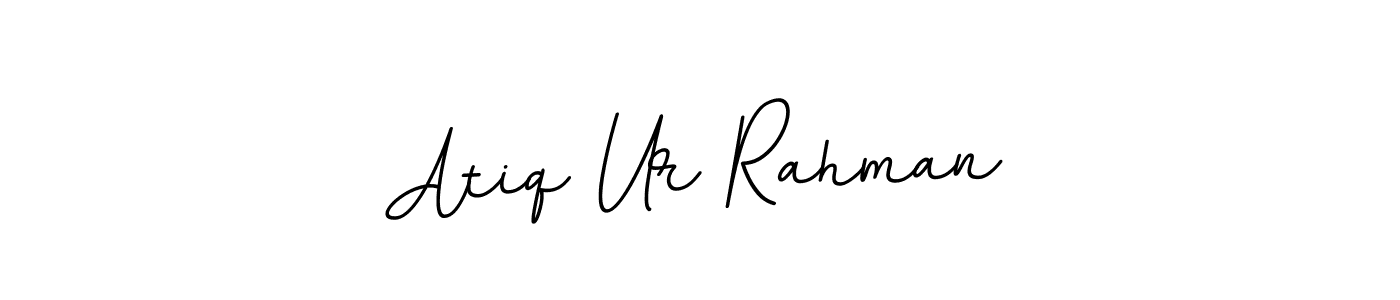 It looks lik you need a new signature style for name Atiq Ur Rahman. Design unique handwritten (BallpointsItalic-DORy9) signature with our free signature maker in just a few clicks. Atiq Ur Rahman signature style 11 images and pictures png