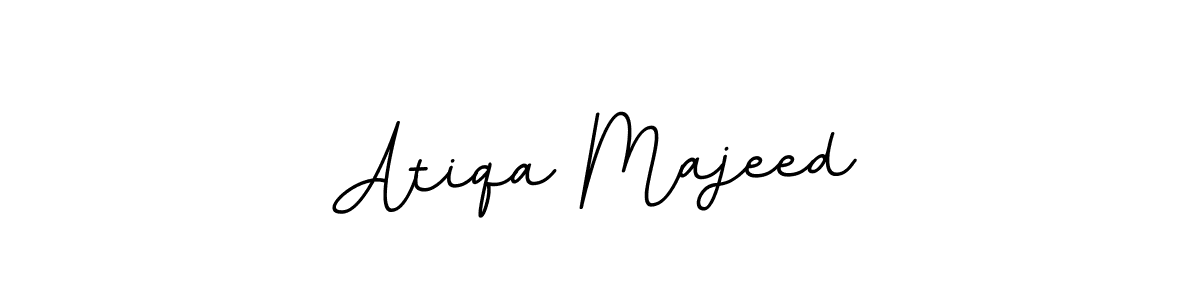 BallpointsItalic-DORy9 is a professional signature style that is perfect for those who want to add a touch of class to their signature. It is also a great choice for those who want to make their signature more unique. Get Atiqa Majeed name to fancy signature for free. Atiqa Majeed signature style 11 images and pictures png