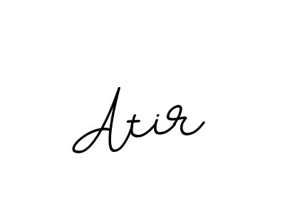 You should practise on your own different ways (BallpointsItalic-DORy9) to write your name (Atir) in signature. don't let someone else do it for you. Atir signature style 11 images and pictures png