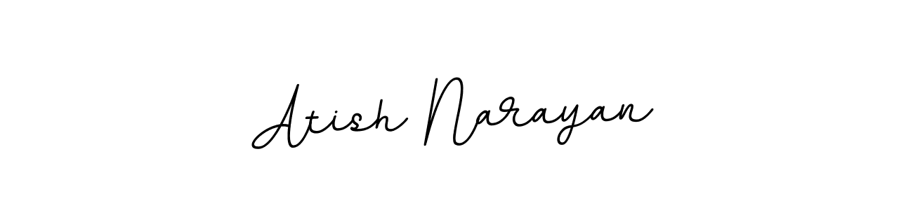 You should practise on your own different ways (BallpointsItalic-DORy9) to write your name (Atish Narayan) in signature. don't let someone else do it for you. Atish Narayan signature style 11 images and pictures png