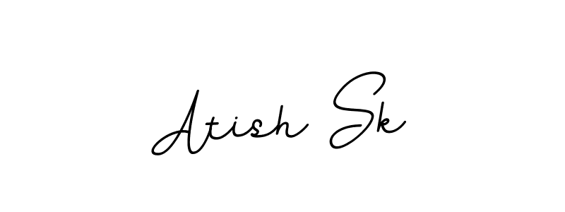 Atish Sk stylish signature style. Best Handwritten Sign (BallpointsItalic-DORy9) for my name. Handwritten Signature Collection Ideas for my name Atish Sk. Atish Sk signature style 11 images and pictures png