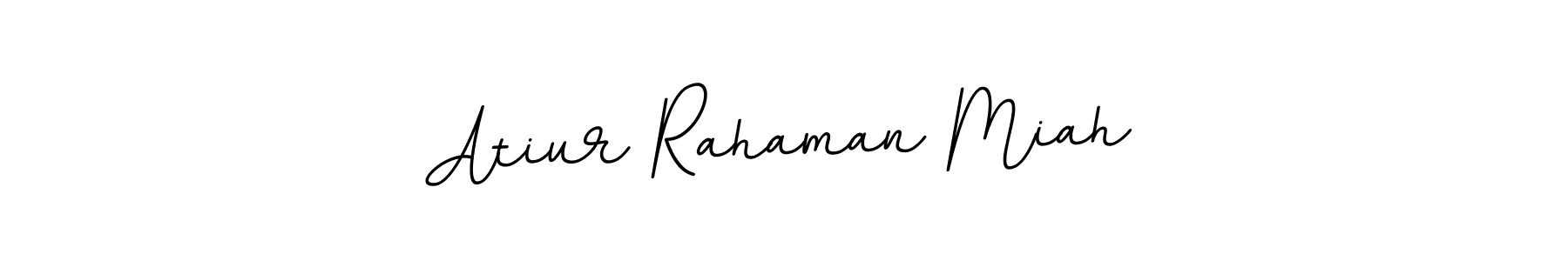 Design your own signature with our free online signature maker. With this signature software, you can create a handwritten (BallpointsItalic-DORy9) signature for name Atiur Rahaman Miah. Atiur Rahaman Miah signature style 11 images and pictures png