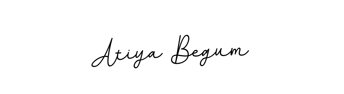 This is the best signature style for the Atiya Begum name. Also you like these signature font (BallpointsItalic-DORy9). Mix name signature. Atiya Begum signature style 11 images and pictures png