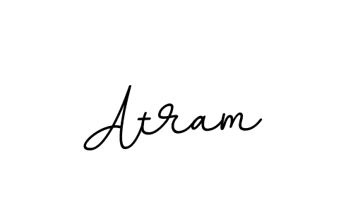 The best way (BallpointsItalic-DORy9) to make a short signature is to pick only two or three words in your name. The name Atram include a total of six letters. For converting this name. Atram signature style 11 images and pictures png