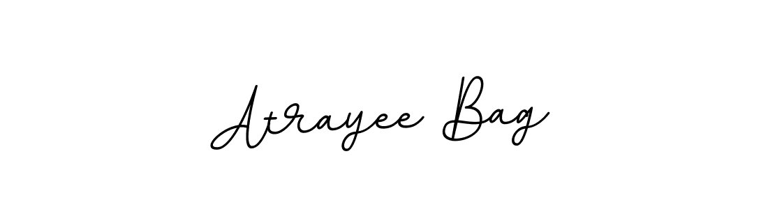 It looks lik you need a new signature style for name Atrayee Bag. Design unique handwritten (BallpointsItalic-DORy9) signature with our free signature maker in just a few clicks. Atrayee Bag signature style 11 images and pictures png