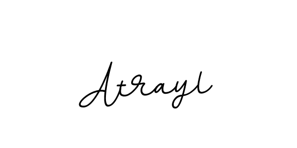 Make a beautiful signature design for name Atrayl. With this signature (BallpointsItalic-DORy9) style, you can create a handwritten signature for free. Atrayl signature style 11 images and pictures png