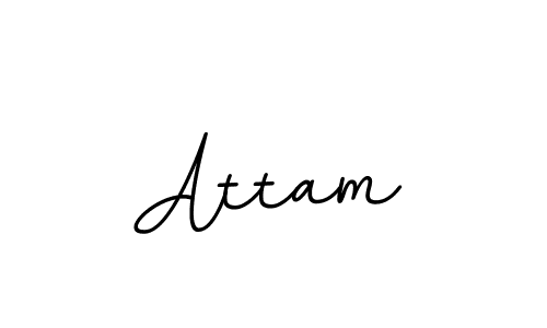 Attam stylish signature style. Best Handwritten Sign (BallpointsItalic-DORy9) for my name. Handwritten Signature Collection Ideas for my name Attam. Attam signature style 11 images and pictures png