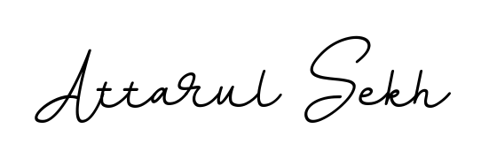 Make your name Attarul Sekh memorable on every contract using BallpointsItalic-DORy9 autograph style. Instant transparent background export available. Attarul Sekh signature style 11 images and pictures png