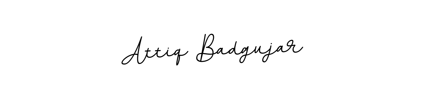 Also we have Attiq Badgujar name is the best signature style. Create professional handwritten signature collection using BallpointsItalic-DORy9 autograph style. Attiq Badgujar signature style 11 images and pictures png