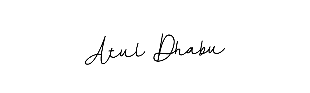 It looks lik you need a new signature style for name Atul Dhabu. Design unique handwritten (BallpointsItalic-DORy9) signature with our free signature maker in just a few clicks. Atul Dhabu signature style 11 images and pictures png