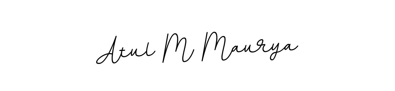 Make a beautiful signature design for name Atul M Maurya. Use this online signature maker to create a handwritten signature for free. Atul M Maurya signature style 11 images and pictures png