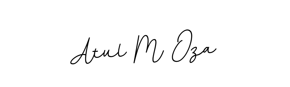 How to Draw Atul M Oza signature style? BallpointsItalic-DORy9 is a latest design signature styles for name Atul M Oza. Atul M Oza signature style 11 images and pictures png