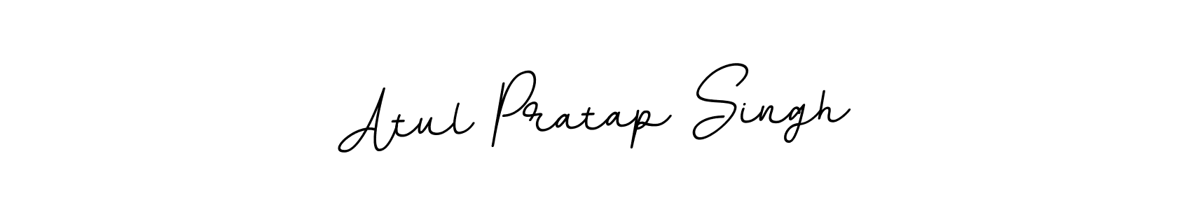 You should practise on your own different ways (BallpointsItalic-DORy9) to write your name (Atul Pratap Singh) in signature. don't let someone else do it for you. Atul Pratap Singh signature style 11 images and pictures png