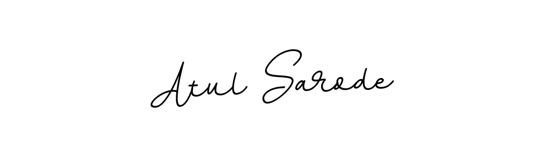 Atul Sarode stylish signature style. Best Handwritten Sign (BallpointsItalic-DORy9) for my name. Handwritten Signature Collection Ideas for my name Atul Sarode. Atul Sarode signature style 11 images and pictures png
