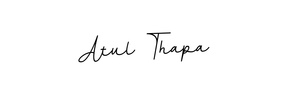 Similarly BallpointsItalic-DORy9 is the best handwritten signature design. Signature creator online .You can use it as an online autograph creator for name Atul Thapa. Atul Thapa signature style 11 images and pictures png