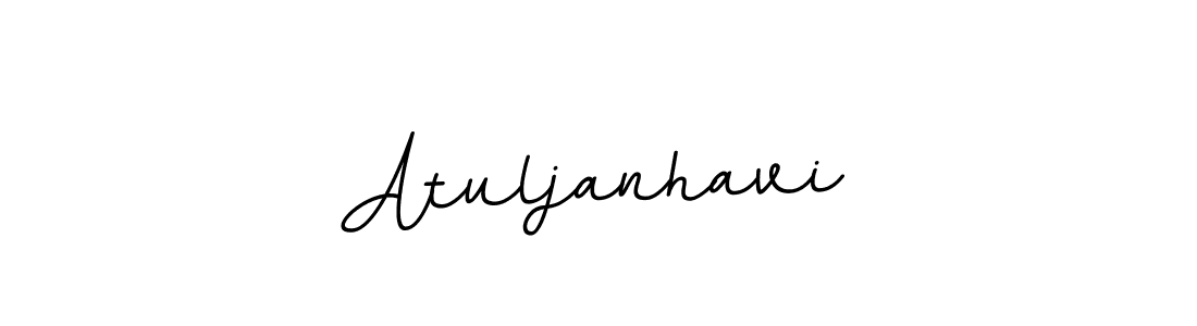 BallpointsItalic-DORy9 is a professional signature style that is perfect for those who want to add a touch of class to their signature. It is also a great choice for those who want to make their signature more unique. Get Atuljanhavi name to fancy signature for free. Atuljanhavi signature style 11 images and pictures png