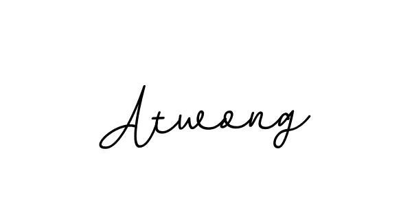 Create a beautiful signature design for name Atwong. With this signature (BallpointsItalic-DORy9) fonts, you can make a handwritten signature for free. Atwong signature style 11 images and pictures png