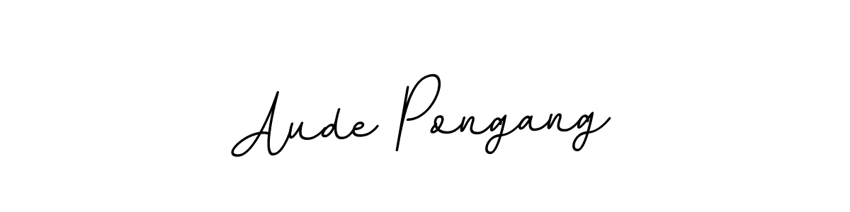 Similarly BallpointsItalic-DORy9 is the best handwritten signature design. Signature creator online .You can use it as an online autograph creator for name Aude Pongang. Aude Pongang signature style 11 images and pictures png