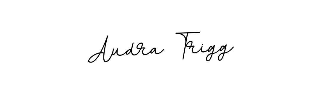 Make a beautiful signature design for name Audra Trigg. With this signature (BallpointsItalic-DORy9) style, you can create a handwritten signature for free. Audra Trigg signature style 11 images and pictures png