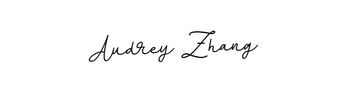 BallpointsItalic-DORy9 is a professional signature style that is perfect for those who want to add a touch of class to their signature. It is also a great choice for those who want to make their signature more unique. Get Audrey Zhang name to fancy signature for free. Audrey Zhang signature style 11 images and pictures png