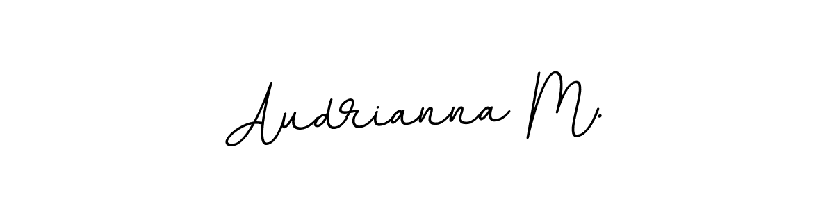 You can use this online signature creator to create a handwritten signature for the name Audrianna M.. This is the best online autograph maker. Audrianna M. signature style 11 images and pictures png