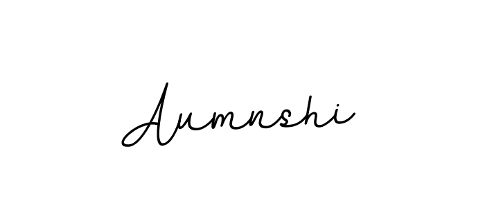 Create a beautiful signature design for name Aumnshi. With this signature (BallpointsItalic-DORy9) fonts, you can make a handwritten signature for free. Aumnshi signature style 11 images and pictures png
