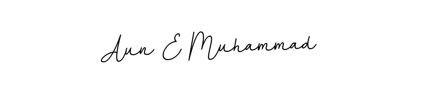 How to make Aun E Muhammad name signature. Use BallpointsItalic-DORy9 style for creating short signs online. This is the latest handwritten sign. Aun E Muhammad signature style 11 images and pictures png