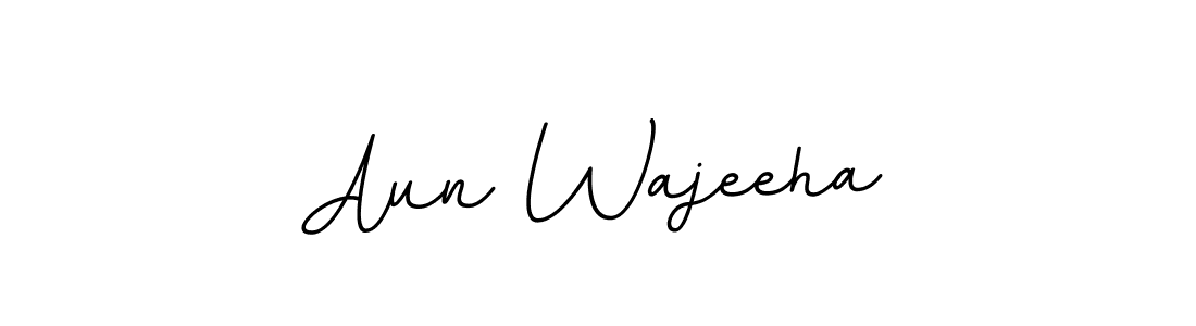 You can use this online signature creator to create a handwritten signature for the name Aun Wajeeha. This is the best online autograph maker. Aun Wajeeha signature style 11 images and pictures png