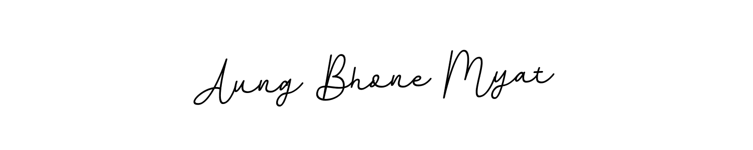 It looks lik you need a new signature style for name Aung Bhone Myat. Design unique handwritten (BallpointsItalic-DORy9) signature with our free signature maker in just a few clicks. Aung Bhone Myat signature style 11 images and pictures png