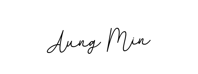 BallpointsItalic-DORy9 is a professional signature style that is perfect for those who want to add a touch of class to their signature. It is also a great choice for those who want to make their signature more unique. Get Aung Min name to fancy signature for free. Aung Min signature style 11 images and pictures png