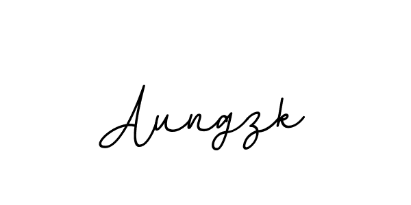 The best way (BallpointsItalic-DORy9) to make a short signature is to pick only two or three words in your name. The name Aungzk include a total of six letters. For converting this name. Aungzk signature style 11 images and pictures png