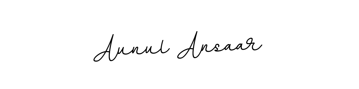 if you are searching for the best signature style for your name Aunul Ansaar. so please give up your signature search. here we have designed multiple signature styles  using BallpointsItalic-DORy9. Aunul Ansaar signature style 11 images and pictures png