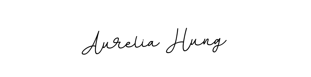 Make a beautiful signature design for name Aurelia Hung. With this signature (BallpointsItalic-DORy9) style, you can create a handwritten signature for free. Aurelia Hung signature style 11 images and pictures png