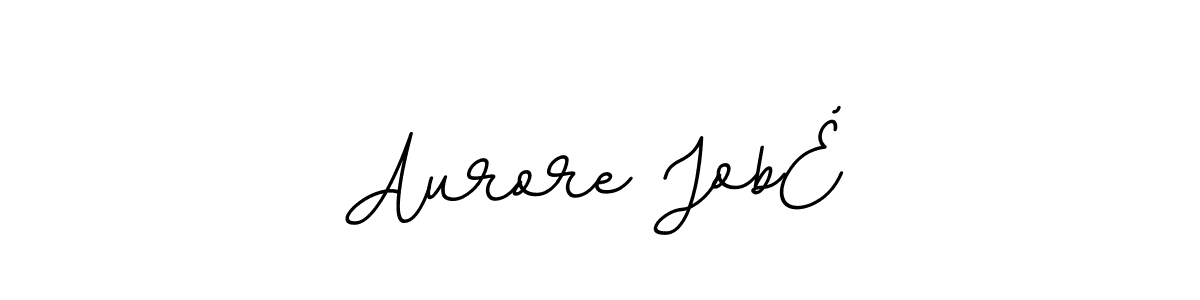 This is the best signature style for the Aurore JobÉ name. Also you like these signature font (BallpointsItalic-DORy9). Mix name signature. Aurore JobÉ signature style 11 images and pictures png