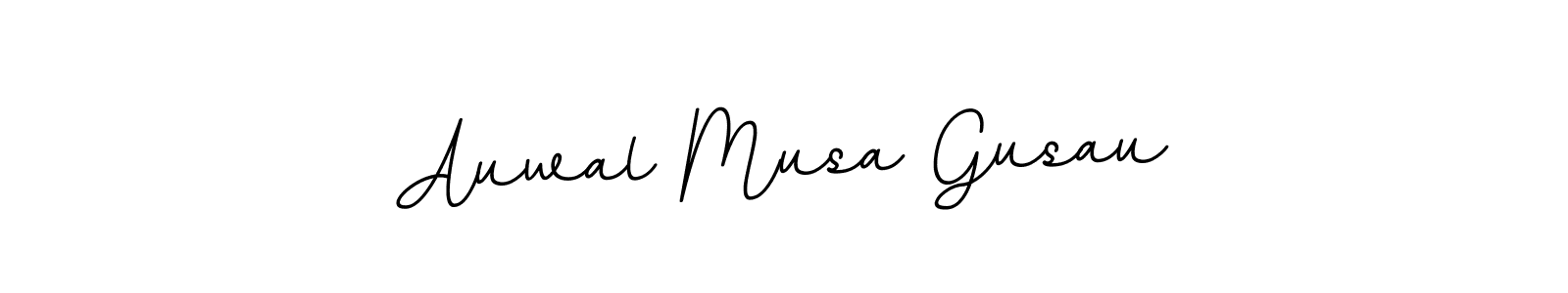 Make a short Auwal Musa Gusau signature style. Manage your documents anywhere anytime using BallpointsItalic-DORy9. Create and add eSignatures, submit forms, share and send files easily. Auwal Musa Gusau signature style 11 images and pictures png