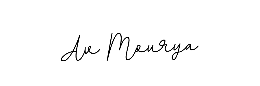 How to make Av Mourya signature? BallpointsItalic-DORy9 is a professional autograph style. Create handwritten signature for Av Mourya name. Av Mourya signature style 11 images and pictures png