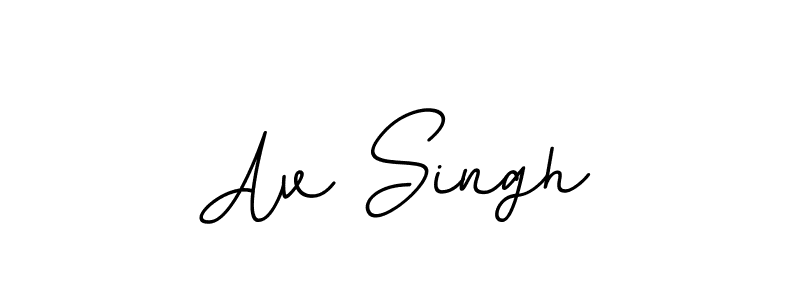 How to Draw Av Singh signature style? BallpointsItalic-DORy9 is a latest design signature styles for name Av Singh. Av Singh signature style 11 images and pictures png
