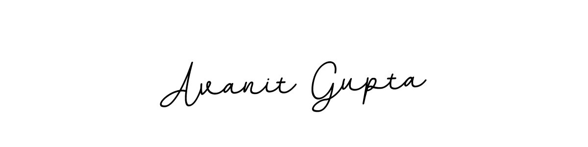 Create a beautiful signature design for name Avanit Gupta. With this signature (BallpointsItalic-DORy9) fonts, you can make a handwritten signature for free. Avanit Gupta signature style 11 images and pictures png