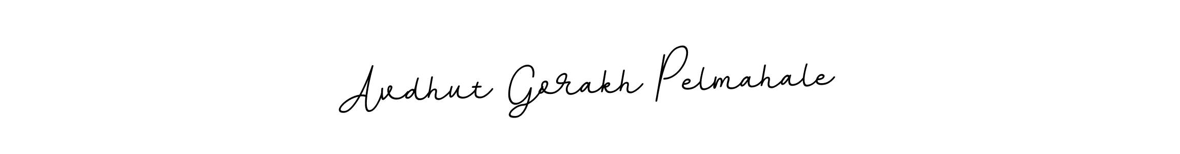 Create a beautiful signature design for name Avdhut Gorakh Pelmahale. With this signature (BallpointsItalic-DORy9) fonts, you can make a handwritten signature for free. Avdhut Gorakh Pelmahale signature style 11 images and pictures png
