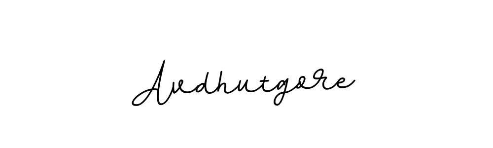 The best way (BallpointsItalic-DORy9) to make a short signature is to pick only two or three words in your name. The name Avdhutgore include a total of six letters. For converting this name. Avdhutgore signature style 11 images and pictures png