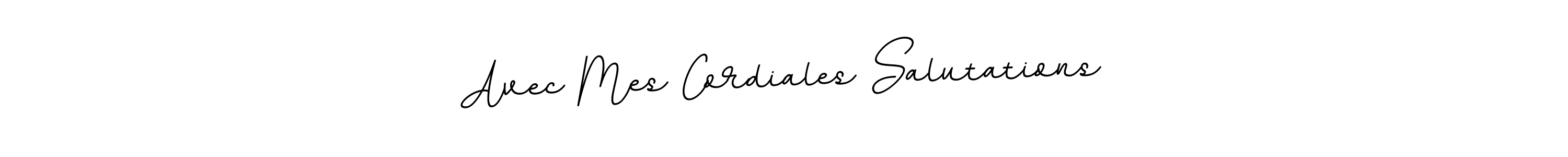 BallpointsItalic-DORy9 is a professional signature style that is perfect for those who want to add a touch of class to their signature. It is also a great choice for those who want to make their signature more unique. Get Avec Mes Cordiales Salutations name to fancy signature for free. Avec Mes Cordiales Salutations signature style 11 images and pictures png