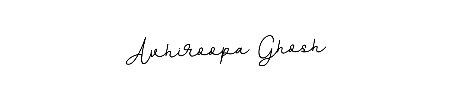 if you are searching for the best signature style for your name Avhiroopa Ghosh. so please give up your signature search. here we have designed multiple signature styles  using BallpointsItalic-DORy9. Avhiroopa Ghosh signature style 11 images and pictures png
