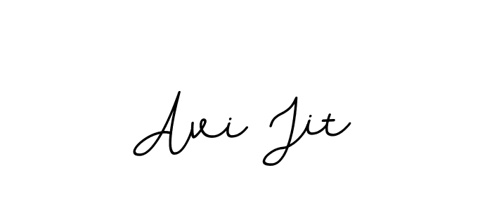 This is the best signature style for the Avi Jit name. Also you like these signature font (BallpointsItalic-DORy9). Mix name signature. Avi Jit signature style 11 images and pictures png