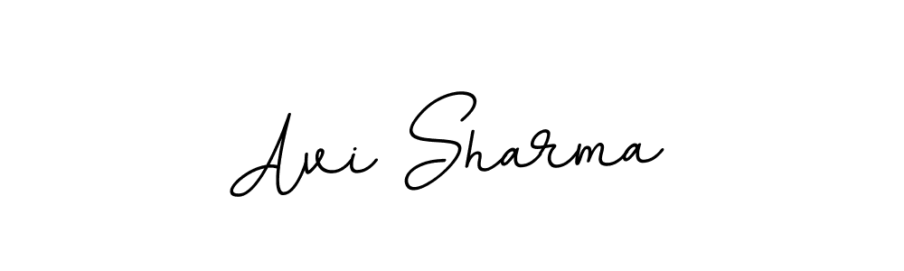 Make a beautiful signature design for name Avi Sharma. With this signature (BallpointsItalic-DORy9) style, you can create a handwritten signature for free. Avi Sharma signature style 11 images and pictures png