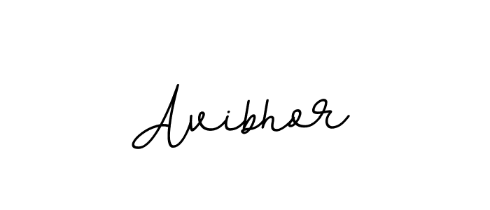Create a beautiful signature design for name Avibhor. With this signature (BallpointsItalic-DORy9) fonts, you can make a handwritten signature for free. Avibhor signature style 11 images and pictures png