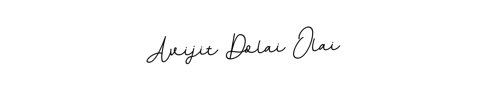 How to make Avijit Dolai Olai name signature. Use BallpointsItalic-DORy9 style for creating short signs online. This is the latest handwritten sign. Avijit Dolai Olai signature style 11 images and pictures png