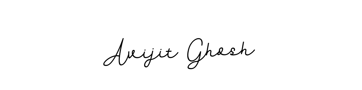 Create a beautiful signature design for name Avijit Ghosh. With this signature (BallpointsItalic-DORy9) fonts, you can make a handwritten signature for free. Avijit Ghosh signature style 11 images and pictures png